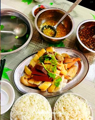 Hainan chicken clay pot dish